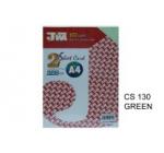 JIWA 2 SHEET CARD 120GSM CS130 GREEN